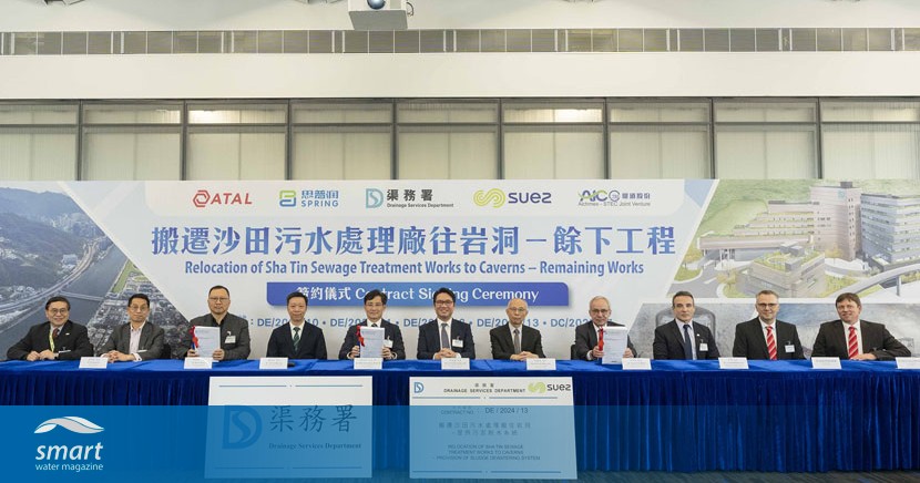 SUEZ wins sludge dewatering contract for Hong Kong's largest cavern sewage plant