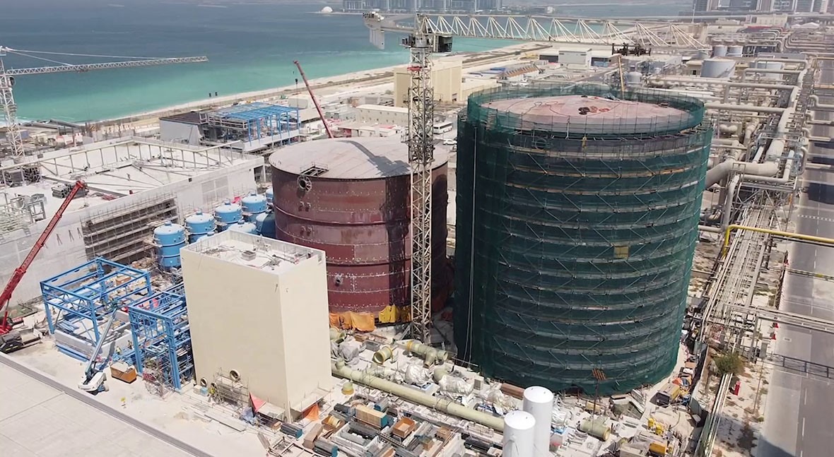 ACCIONA produces first cubic meter of potable water at Jebel Ali desalination plant in Dubai, UAE