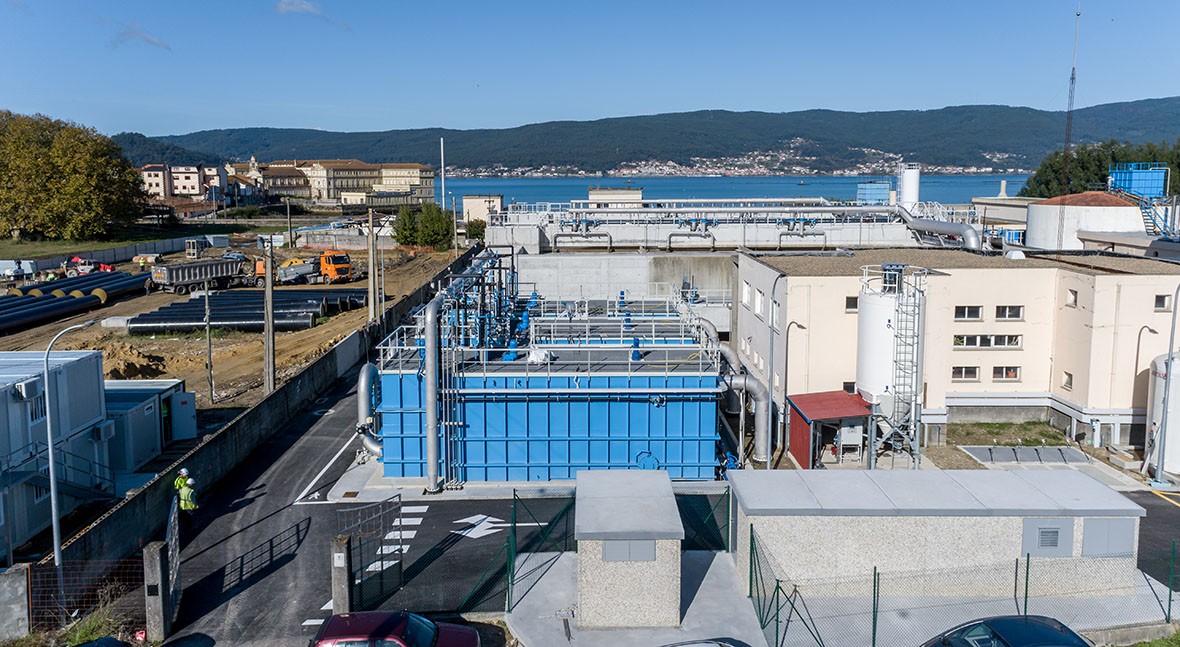ACCIONA completes the renewal of the WWTP at Práceres (Pontevedra)