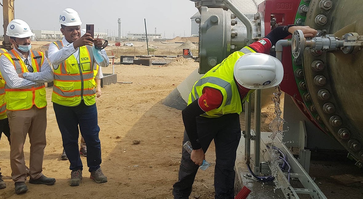 ACCIONA ramps up Saudi Arabia’s Shuqaiq 3 desalination plant to full production