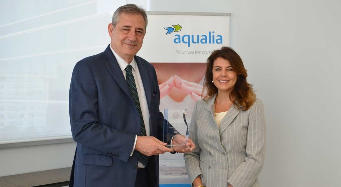Aqualia is recognized by the IDA for its leadership in water reuse