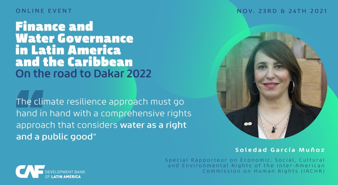 Soledad García Muñoz, Special Rapporteur on Economic, Social, Cultural and Environmental Rights of the Inter-American Commission on Human Rights (IACHR), 