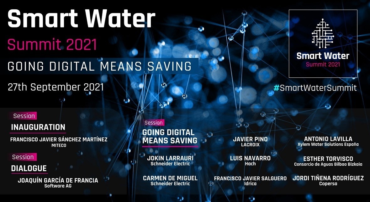 2021 Smart Water Summit: in the water sector, going digital means saving