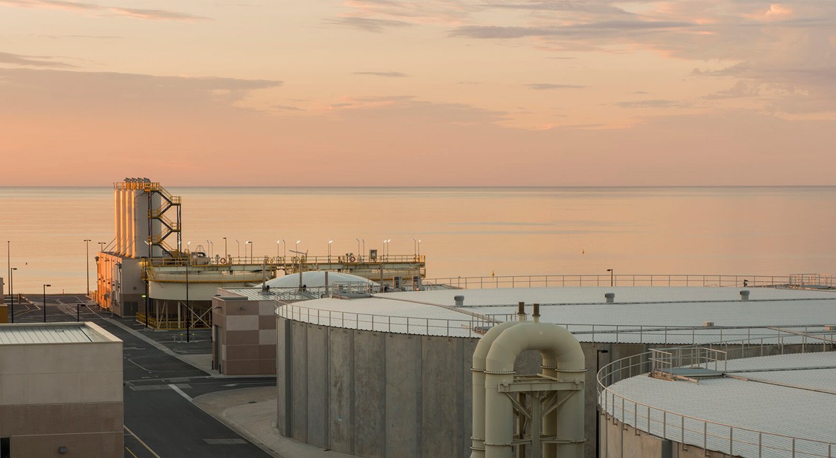 Adelaide Desalination Plant (Credit: ACCIONA)