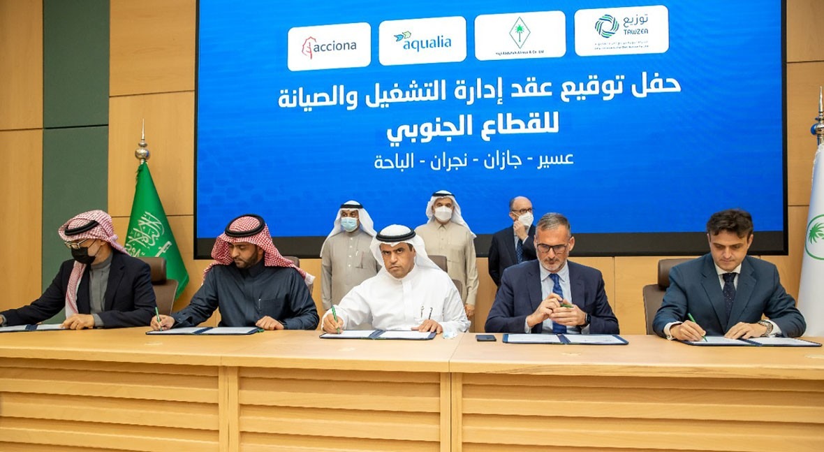 ACCIONA to improve water services' efficiency for 5 million people in southern Saudi Arabia