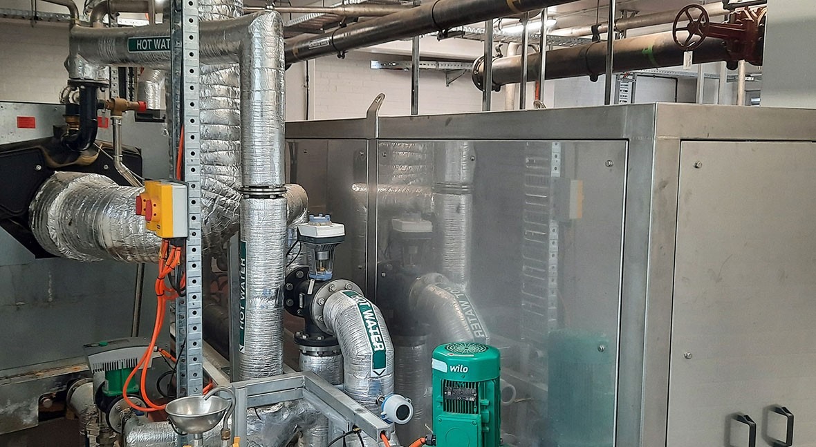 External heating units upgrade wastewater treatment