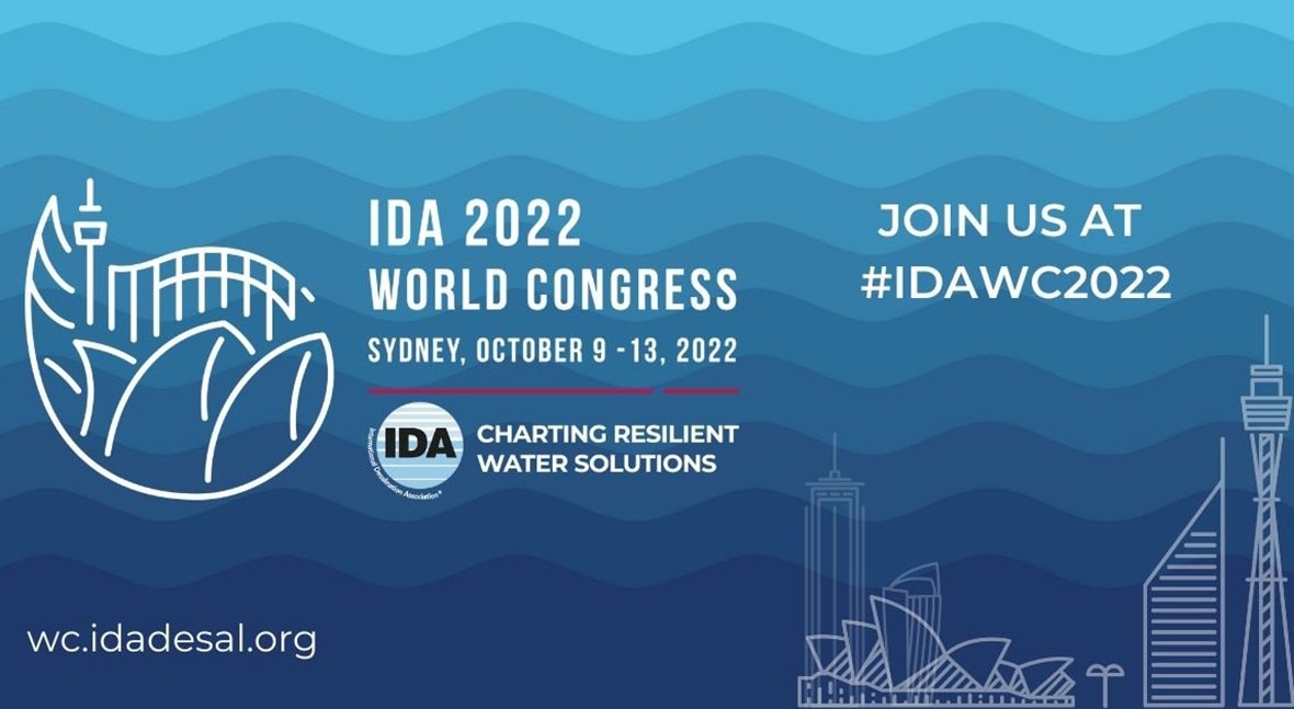 ACCIONA will showcase its leadership in desalination during the 2022 IDA World Congress