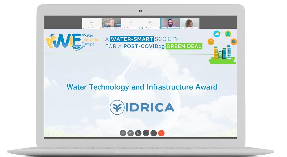 GoAigua wins Water Europe award for its Early Warning System to detect COVID-19 in wastewater