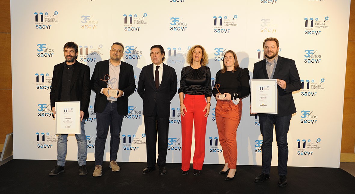 NBI wins the eleventh edition of the SACYR Foundation innovation awards