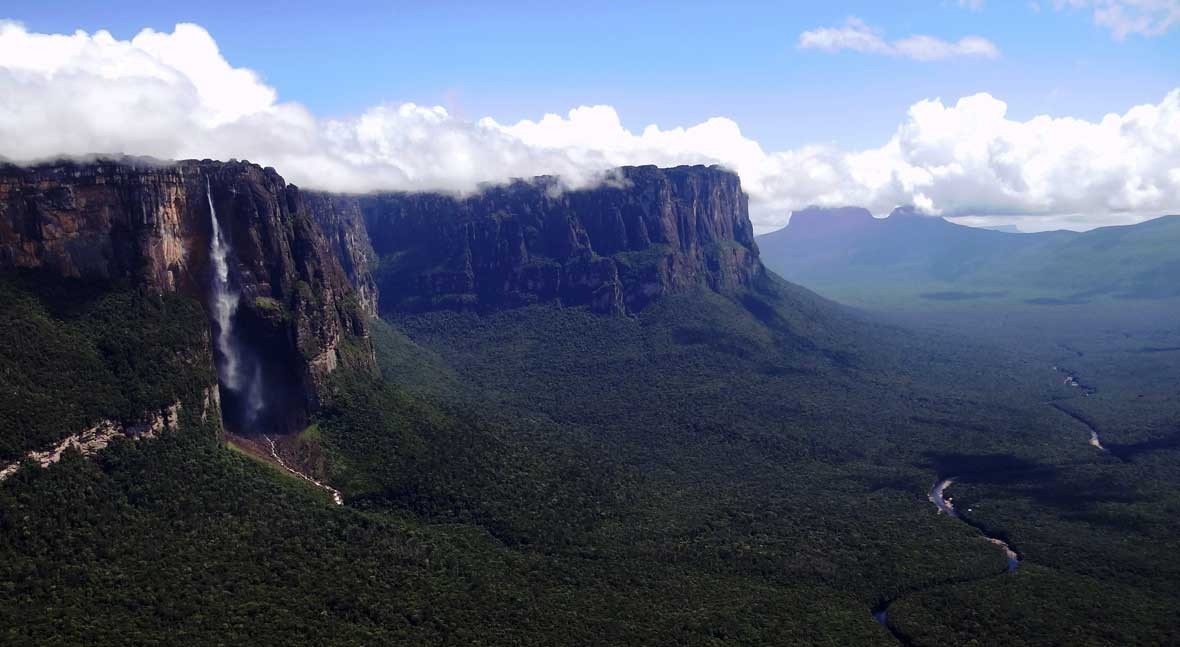 Angel Falls, the highest waterfall in the world