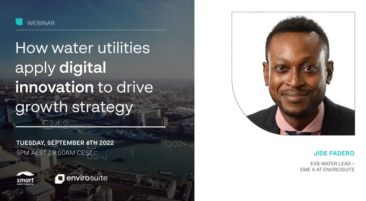 "Water utilities should look to create sustainable digital strategy to create greener future"