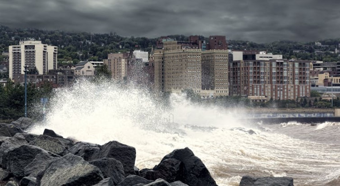 Climate change is driving rapid shifts between high and low water levels on the Great Lakes