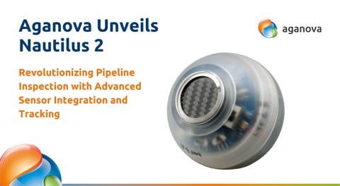 Aganova reveals Nautilus 2: Transforming pipeline inspection with enhanced sensors and tracking