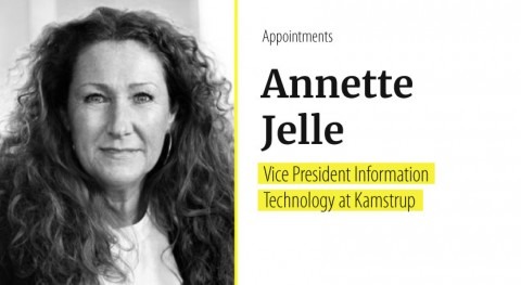 Annette Jelle joins Kamstrup as Vice President of Information Technology