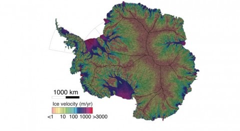 Flowing Antarctic ice mapped 10 times more accurately