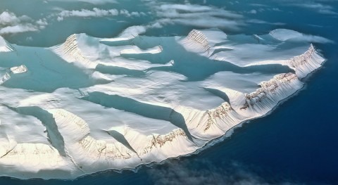 Satellites reveal speed-up of Antarctic glaciers