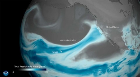 Atmospheric rivers drive western U.S. flood damages, says new study