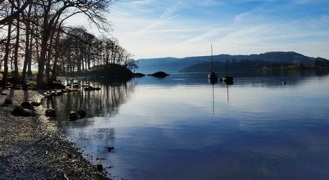 Why was raw sewage dumped into Lake Windermere?
