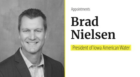Brad Nielsen named President of Iowa American Water