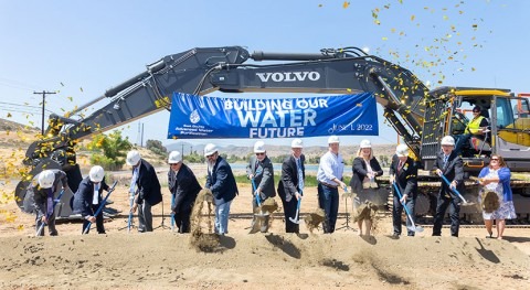 East County Advanced Water Purification Program breaks ground and begins construction