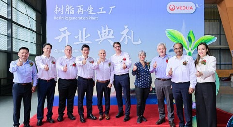 Veolia launches China's first regeneration plant for enhanced industrial water purification