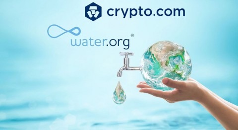 Crypto to donate $1 million to Water.org