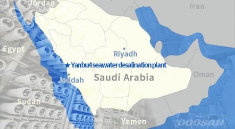 Doosan Heavy wins $699 million desalination plant deal in Saudi Arabia
