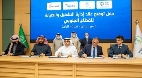 Aqualia-led consortium to manage water for over 5 million inhabitants in southern Saudi Arabia