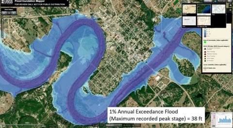 New tools for flood preparedness available for Medina River near Bandera, Texas