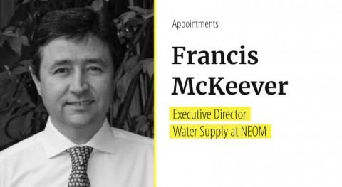 Francis McKeever joins NEOM as Executive Director Water Supply