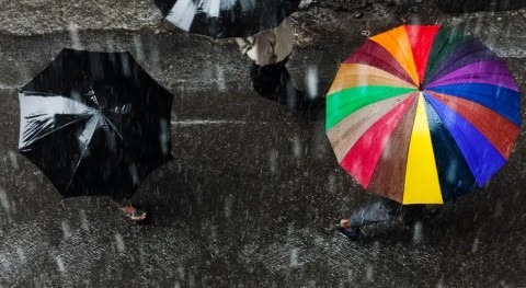 Why does some rain fall harder than other rain?
