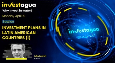 Iván Lucich (SUNASS) announces 18 projects worth €2 billion at INVESTAGUA