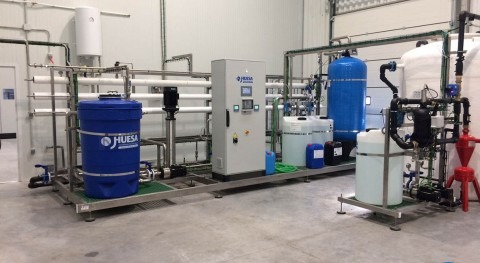 J. Huesa principal supplier of the integral water cycle equipment in spirits drinks factory