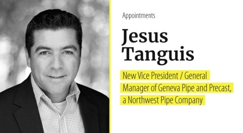 Northwest Pipe Company Hires New General Manager for Geneva Pipe and Precast
