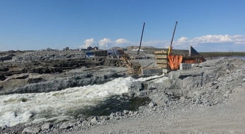 Measuring the environmental impact of hydroelectric dam at Inukjuak