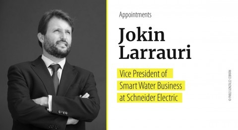 Jokin Larrauri appointed Vice President of Smart Water Business at Schneider Electric