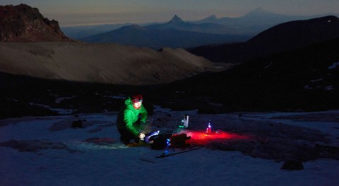 Researchers use lasers to get new view on Oregon's glaciers