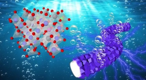 New catalyst lowers cost for producing environmentally sustainable hydrogen from water