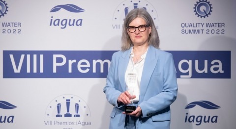 Dr Blanca Antizar wins 'Woman of the Year' at iAgua 2022 Awards