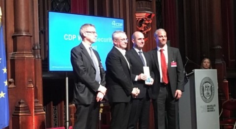 ACCIONA awarded at the "CDP Europe Awards" for its sustainable water management