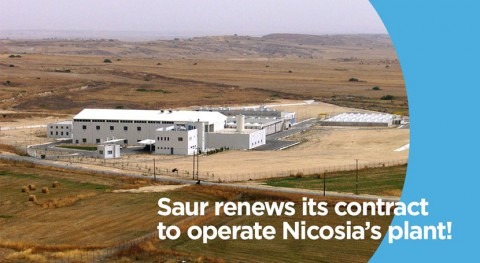 Saur renews its contract to operate the Nicosia wastewater treatment plant in Cyprus