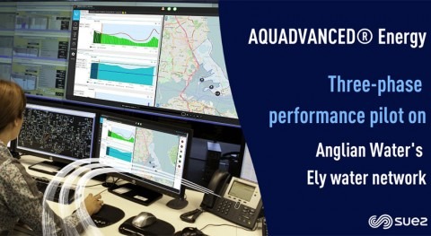 SUEZ and Anglian Water announce performance pilot with AQUADVANCED® Energy in Ely, Cambridgeshire