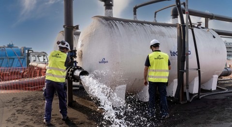 Portable desalination plants. Tedagua’s commitment to the water emergency on Palma