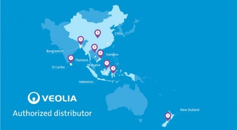 Veolia Water Technologies strengthens distribution across Asia Pacific to deliver water solutions