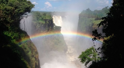 Victoria Falls is drying up