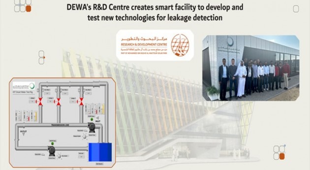 DEWA’s R&D Centre creates smart facility to develop new technologies for leakage detection