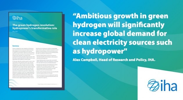 New paper: Couple green hydrogen with hydropower to create net zero future