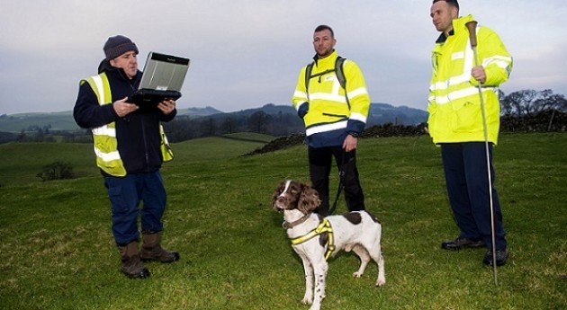 Scottish Water uses sniffer dogs to detect leakage