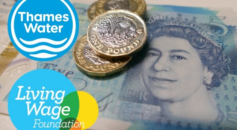 Real Living Wage commitment to Thames Water's key workers