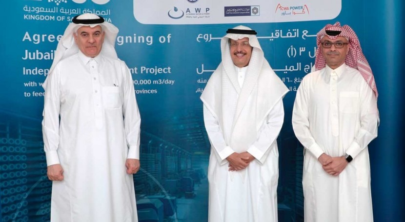 ACWA Power consortium signs Jubail 3A IWP investment deal